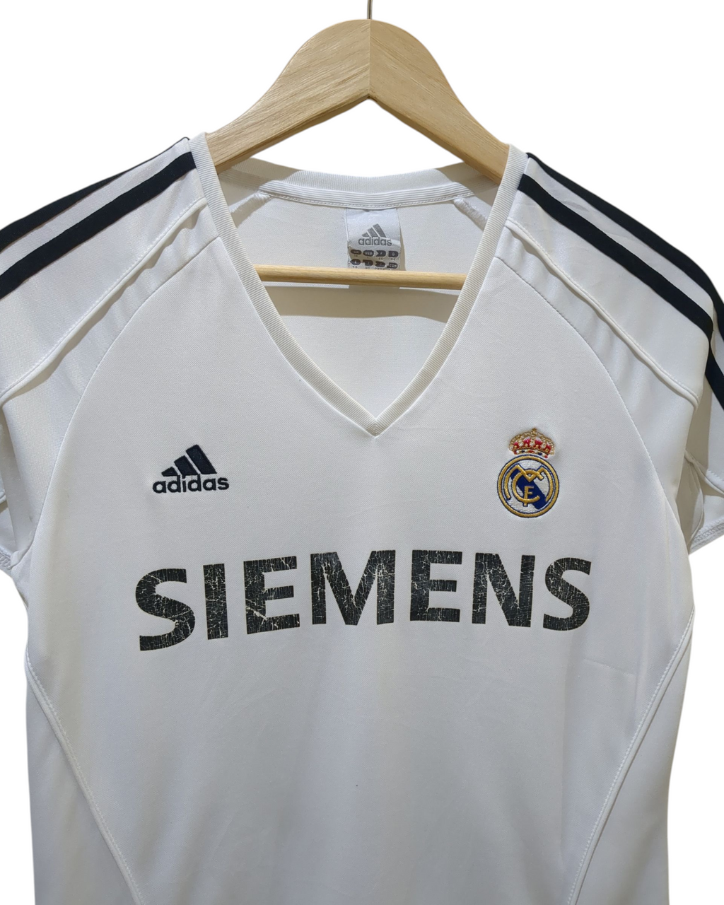 2005-06 Adidas Real Madrid Women's Home Shirt - (S)