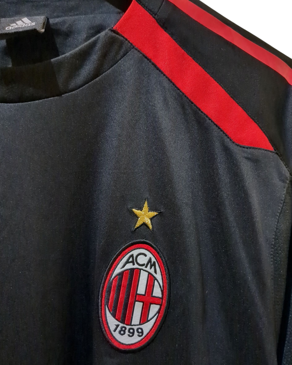 2005-06 Adidas AC Milan UCL Pre-Match Shirt - (L)