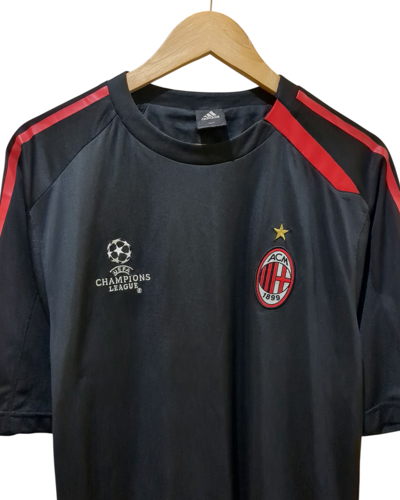 2005-06 Adidas AC Milan UCL Pre-Match Shirt - (L)