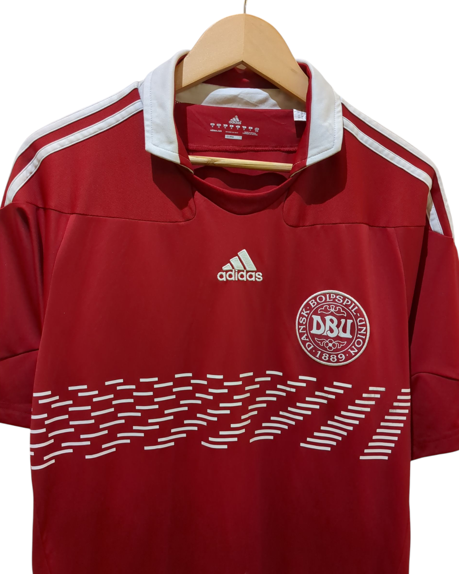 2010-11 Adidas Denmark Home Shirt - (M)