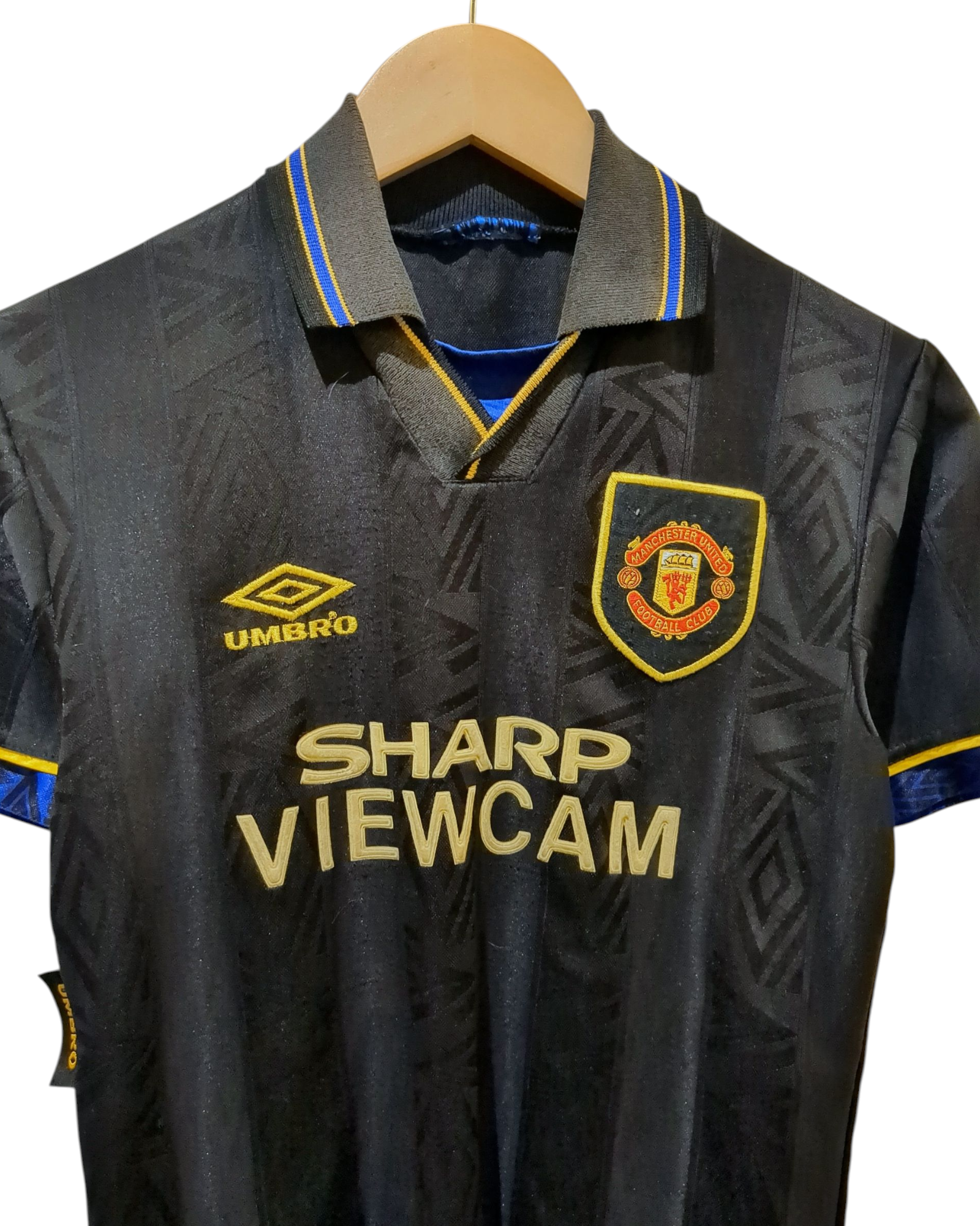1993-95 Umbro Manchester United Away Shirt - (XS)