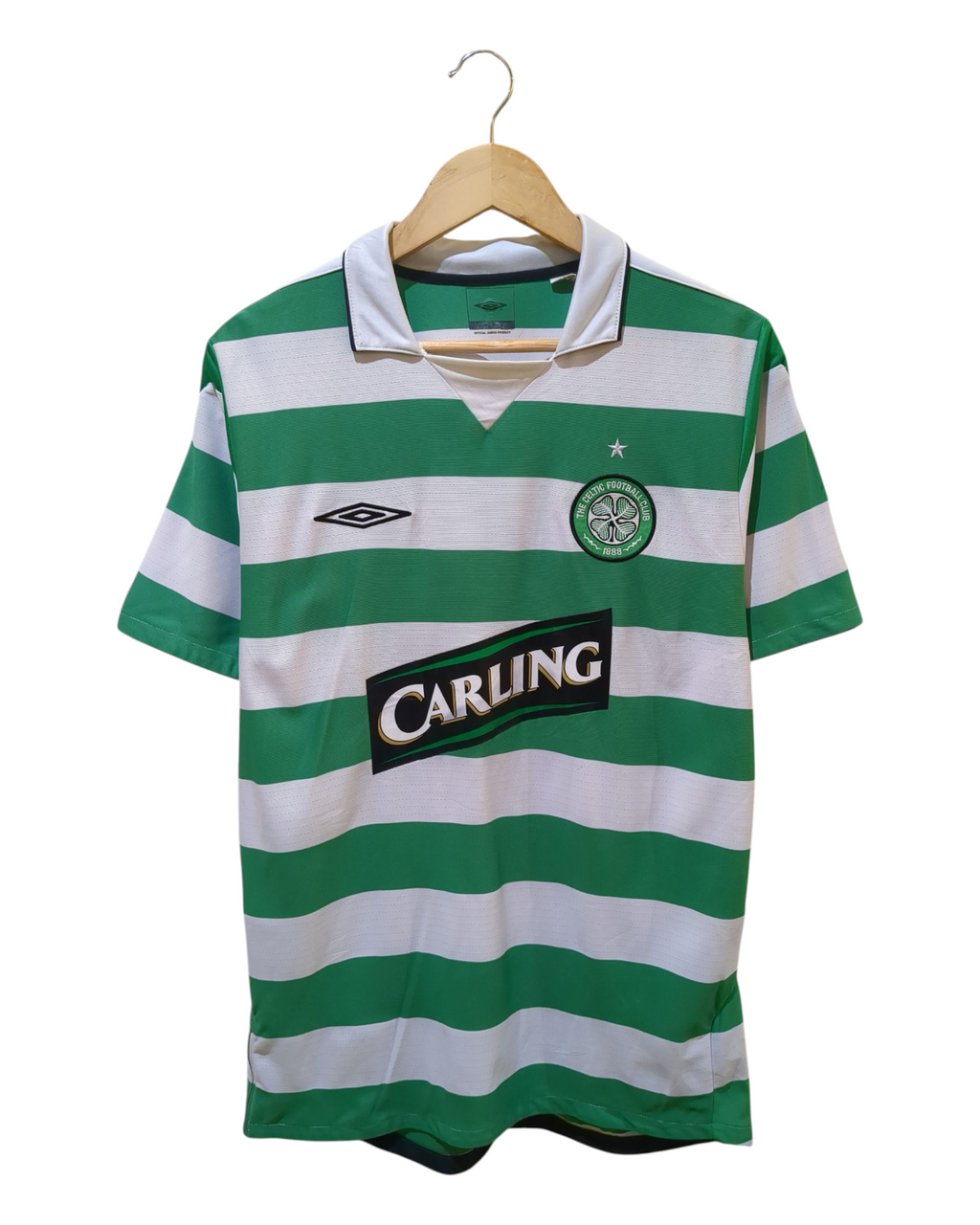 2004-05 Umbro Celtic Home Shirt - (M)