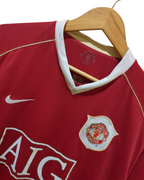 2006-07 Nike Manchester United Home Shirt - (L)