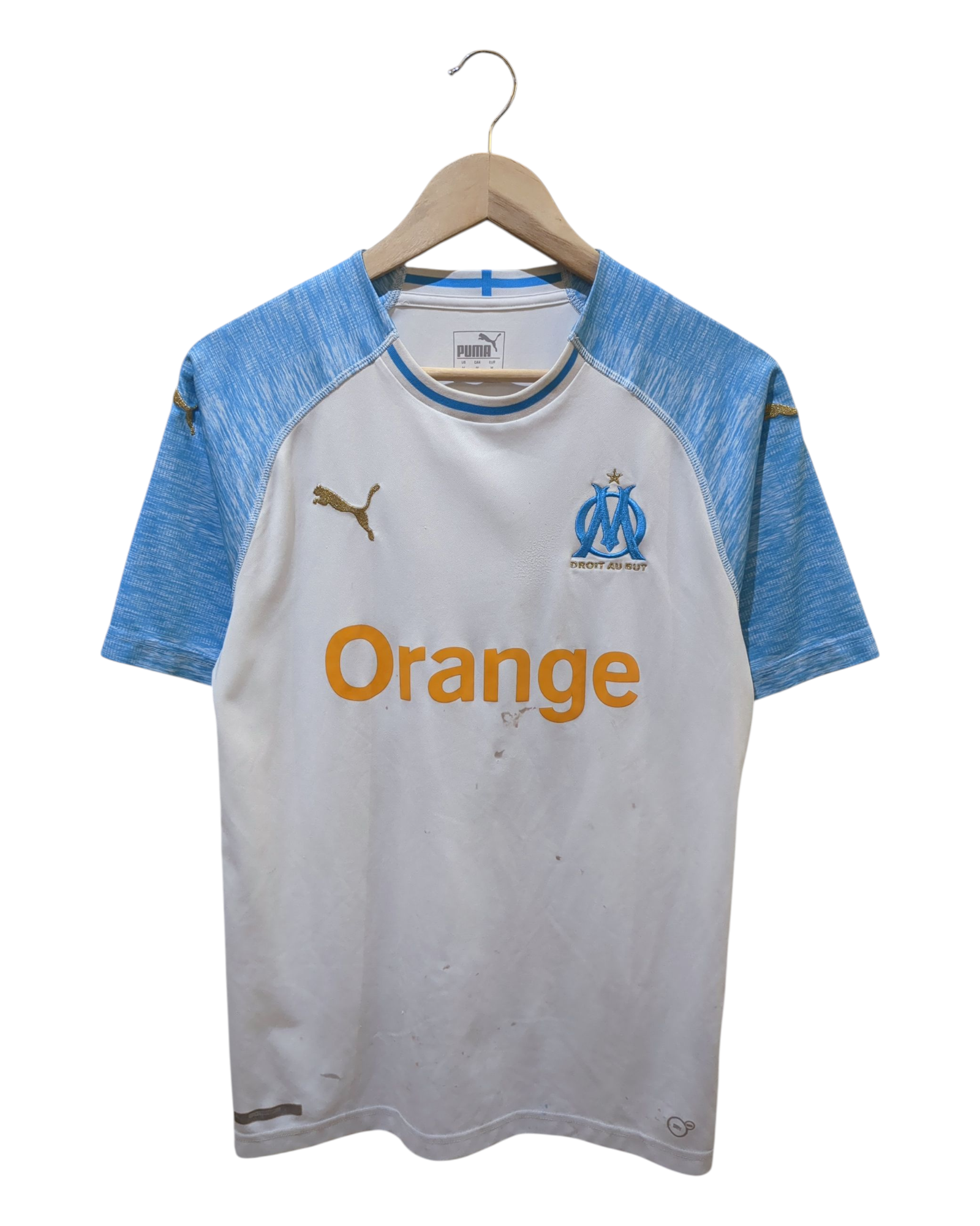 2018-19 Puma Olympique Marseille Home Shirt #9 Balotelli - (M)