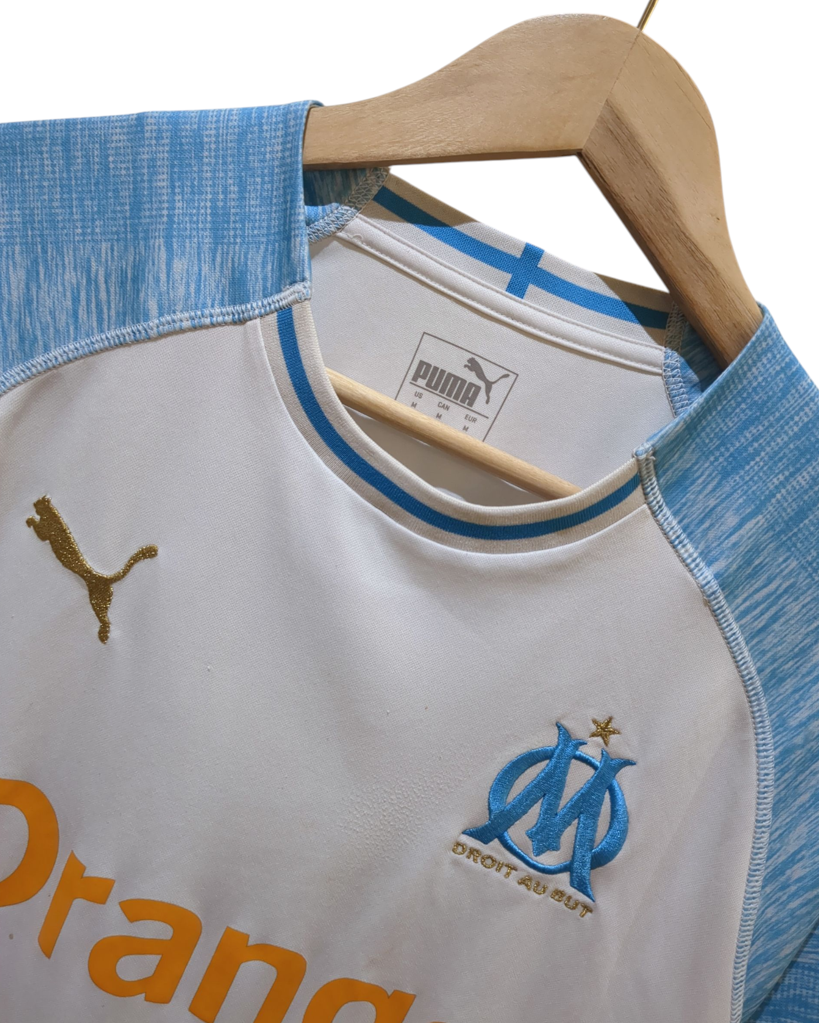 2018-19 Puma Olympique Marseille Home Shirt #9 Balotelli - (M)