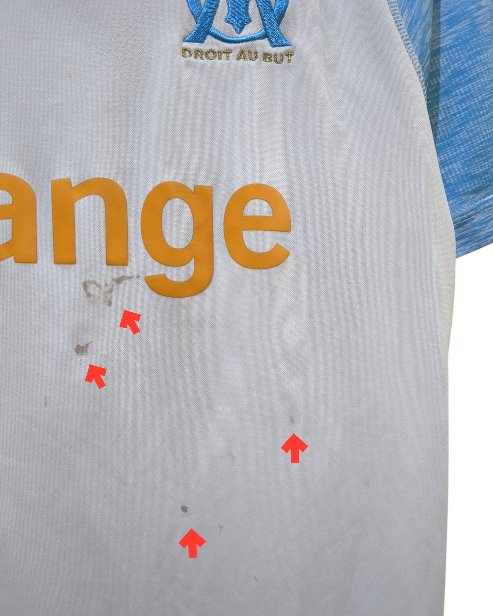 2018-19 Puma Olympique Marseille Home Shirt #9 Balotelli - (M)