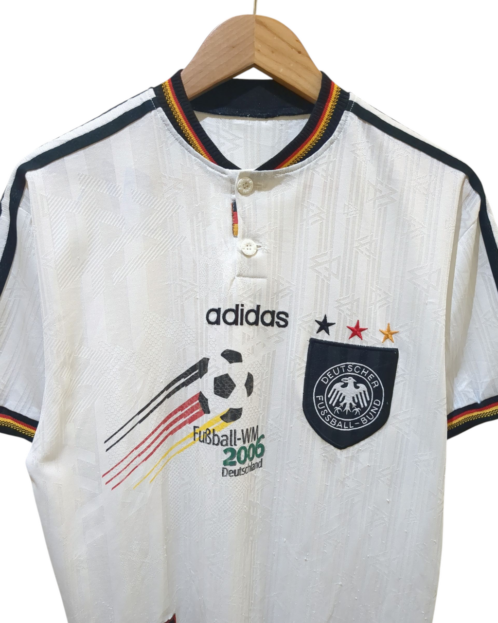 1996-98 Adidas Germany WM2006 Home Shirt - (M)