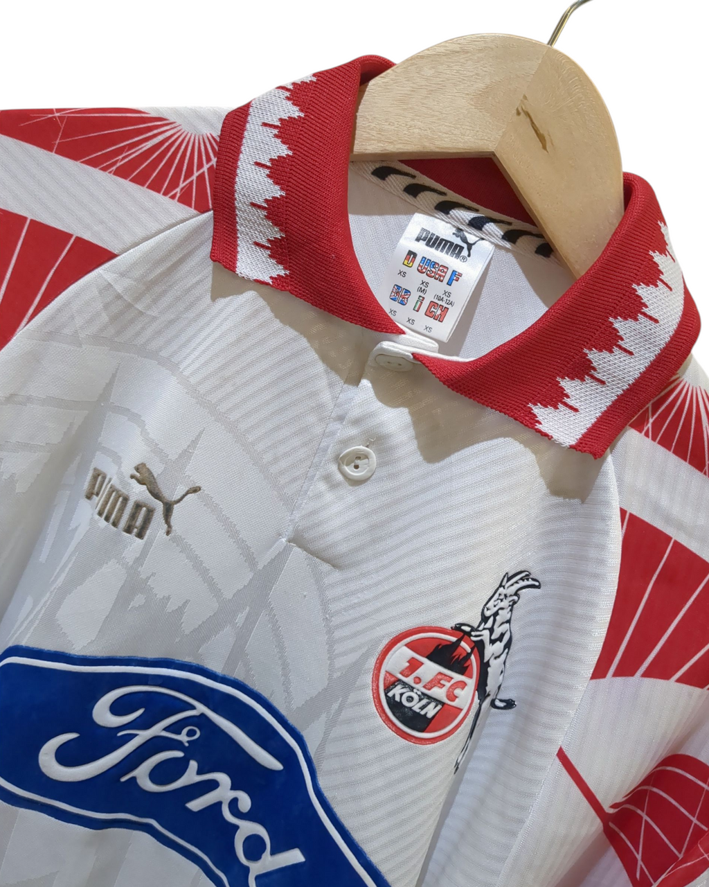 1996-97 Puma FC Koln Home Shirt - (S)