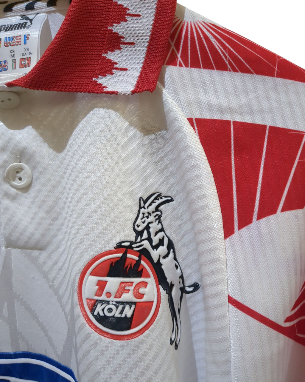 1996-97 Puma FC Koln Home Shirt - (S)