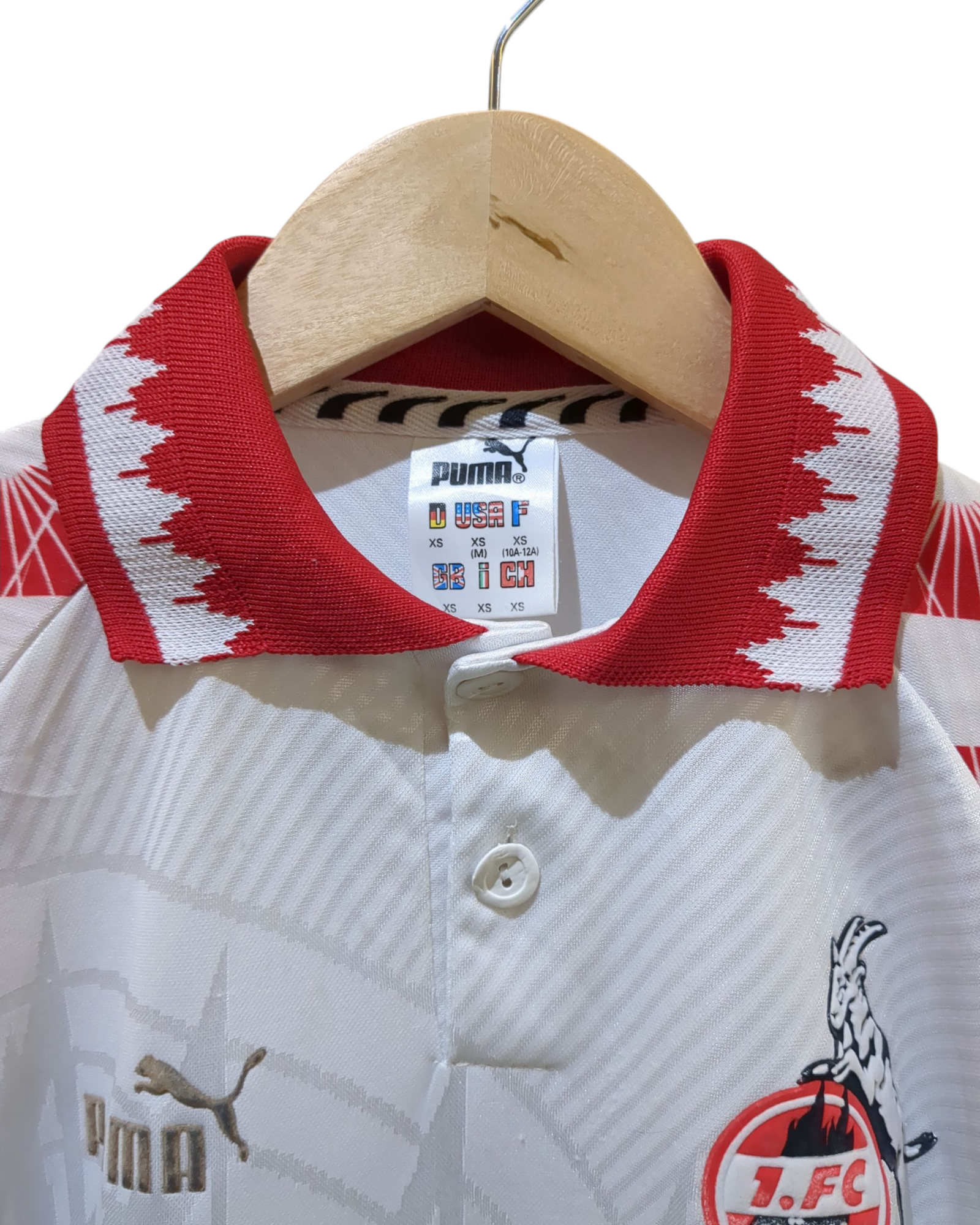 1996-97 Puma FC Koln Home Shirt - (S)