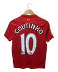 2016-17 Liverpool New Balance Home Shirt #10 Coutinho - (XL.Boys)