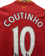 2016-17 New Balance Liverpool Home Shirt #10 Coutinho - (S)