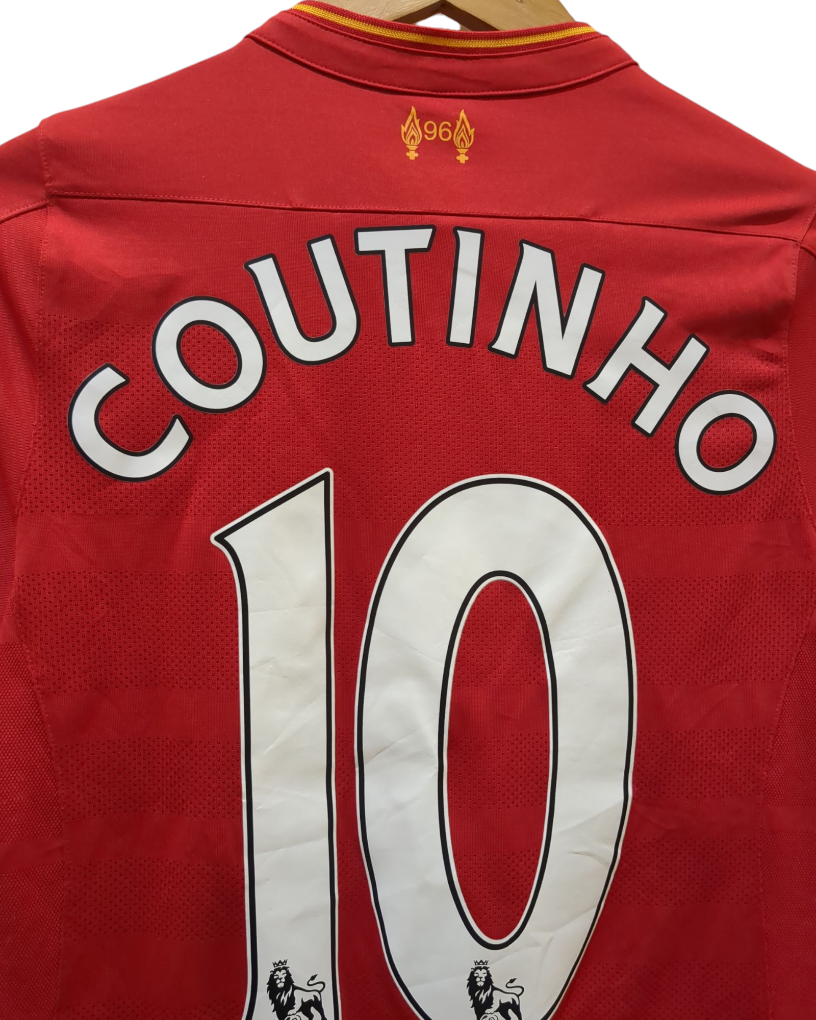2016-17 New Balance Liverpool Home Shirt #10 Coutinho - (S)