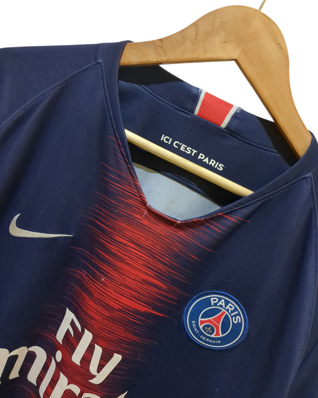 2018-19 PSG Nike Home L/S Shirt - (XL)