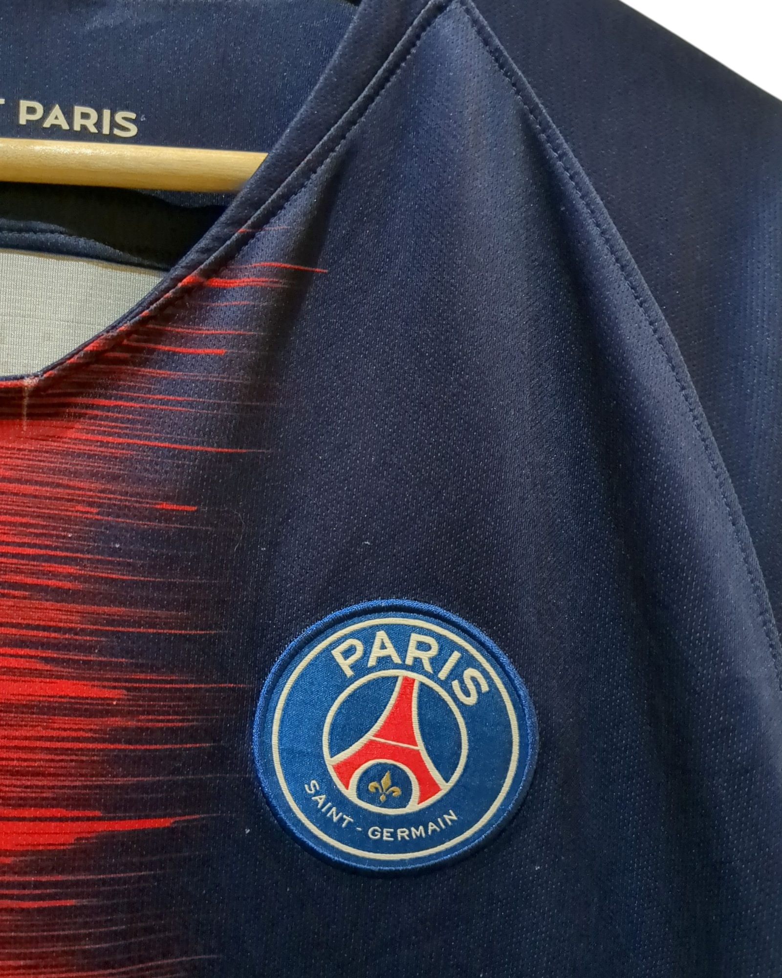 2018-19 PSG Nike Home L/S Shirt - (XL)