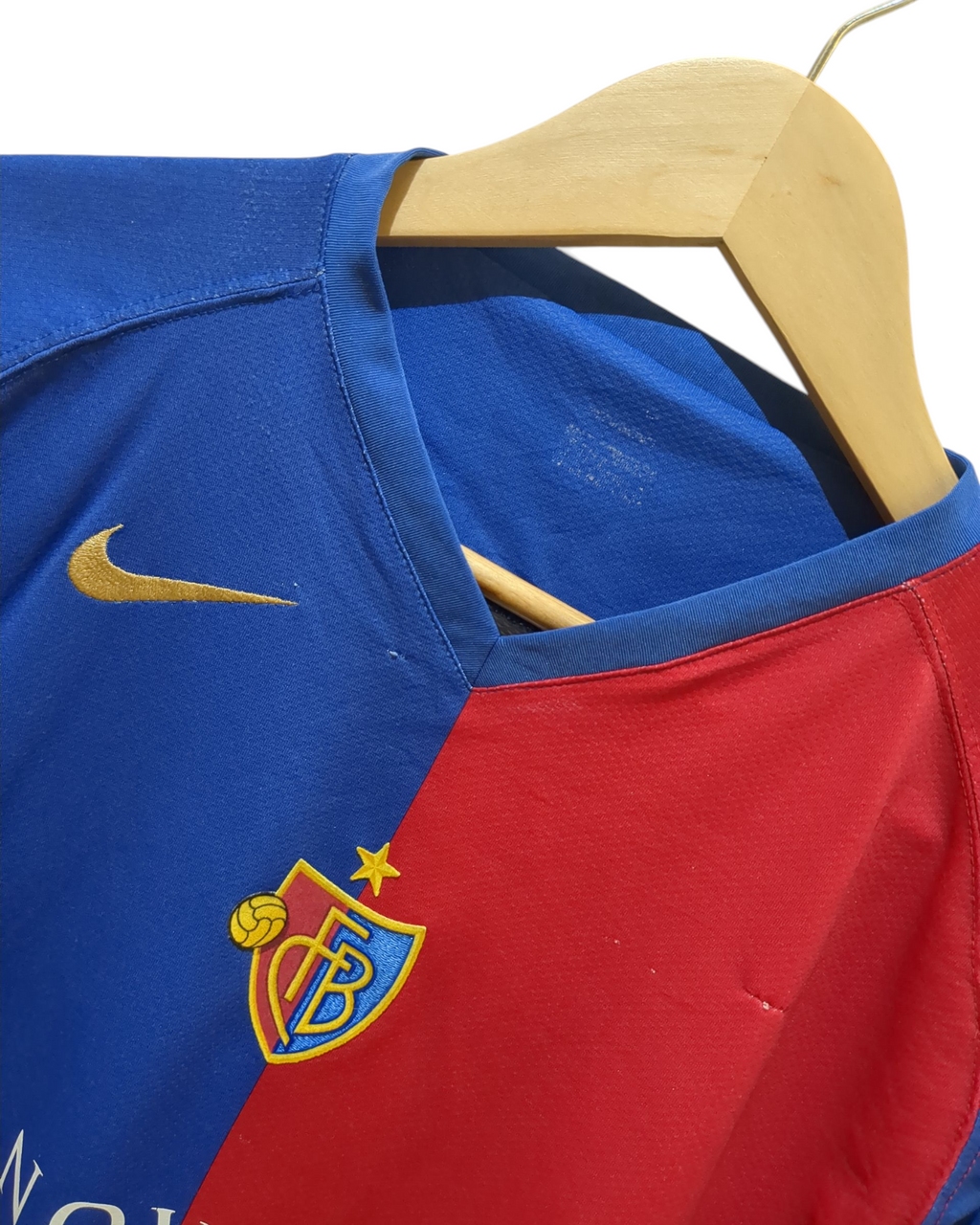 2006-08 Nike FC Basel Home Shirt #9 David - (S)