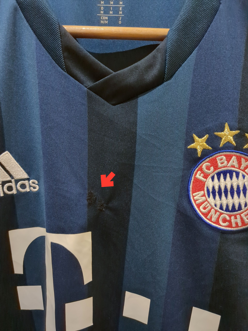 2013-14 Adidas Bayern Munich Third Shirt - (M)