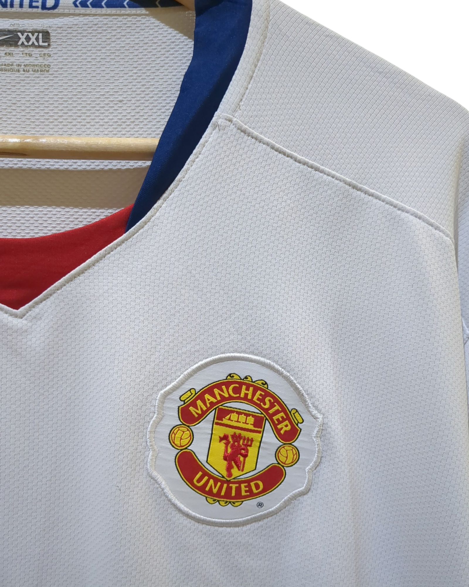 2008-09 Nike Manchester United Away L/S Shirt - (XL)