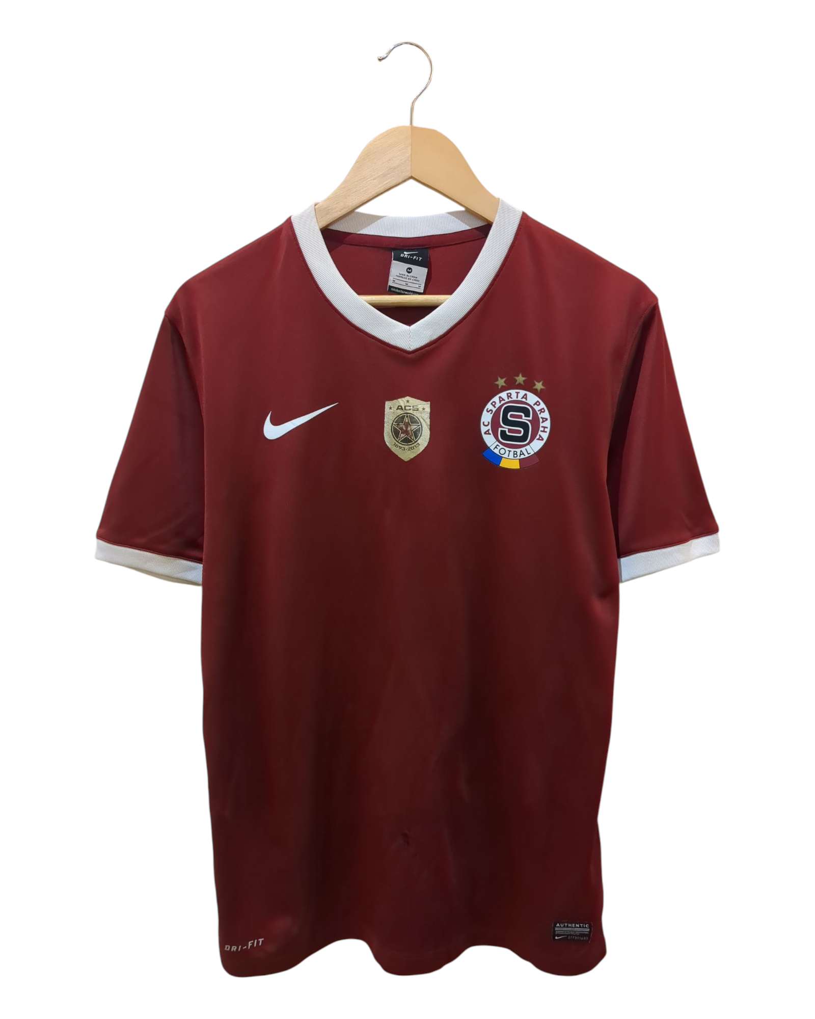 2013-14 Sparta Prague Nike Home Shirt #6 Vacha - (M)