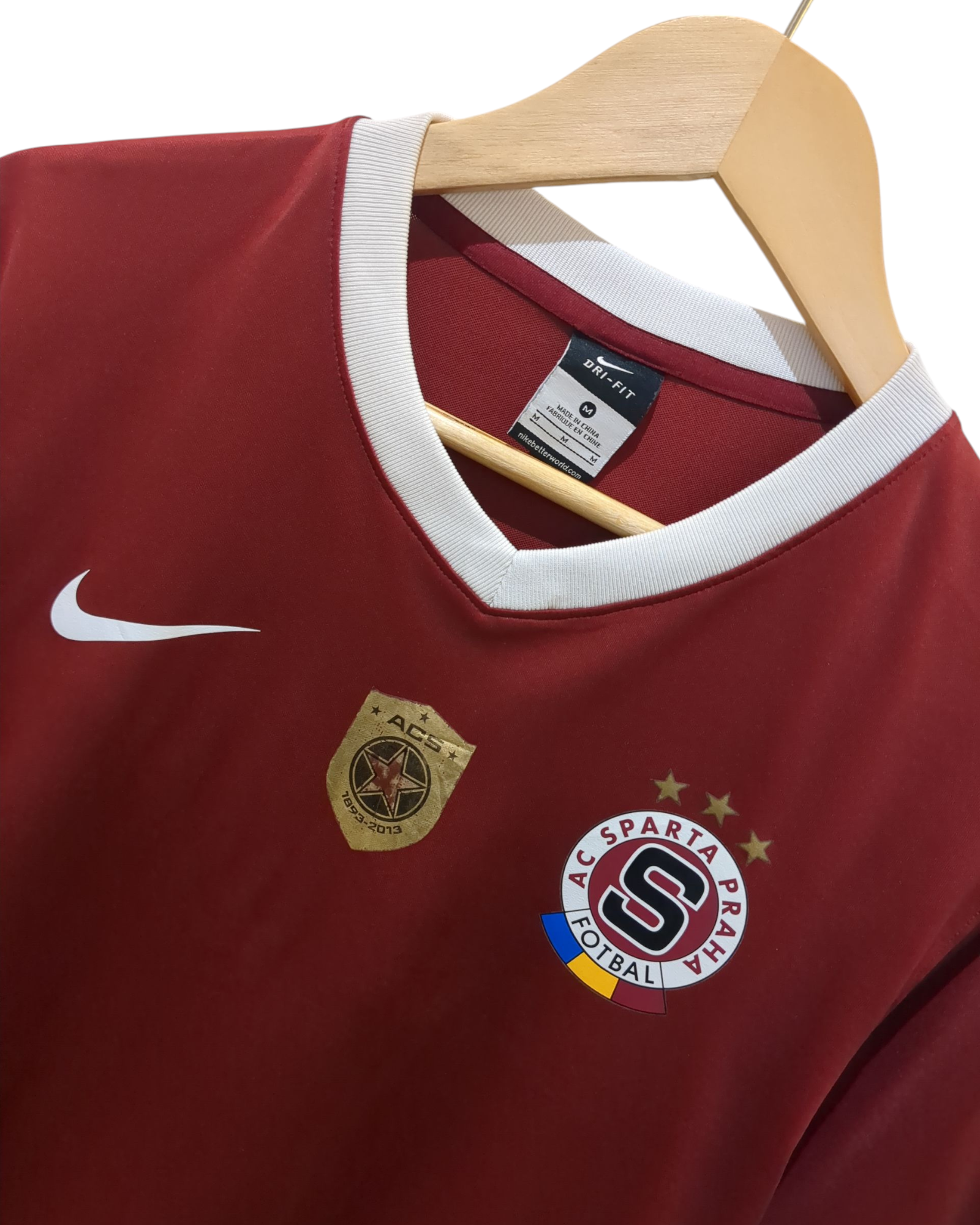 2013-14 Sparta Prague Nike Home Shirt #6 Vacha - (M)
