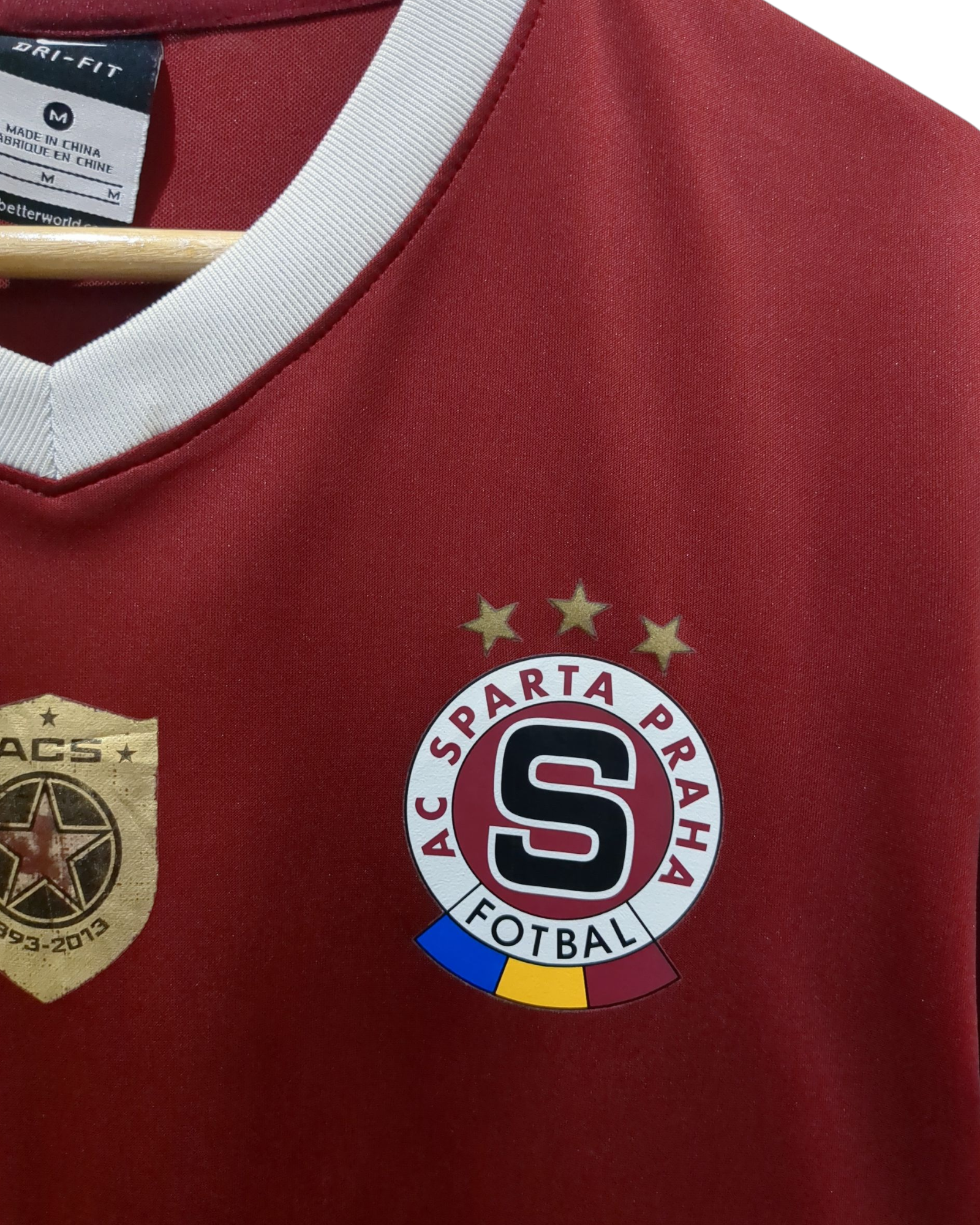 2013-14 Sparta Prague Nike Home Shirt #6 Vacha - (M)