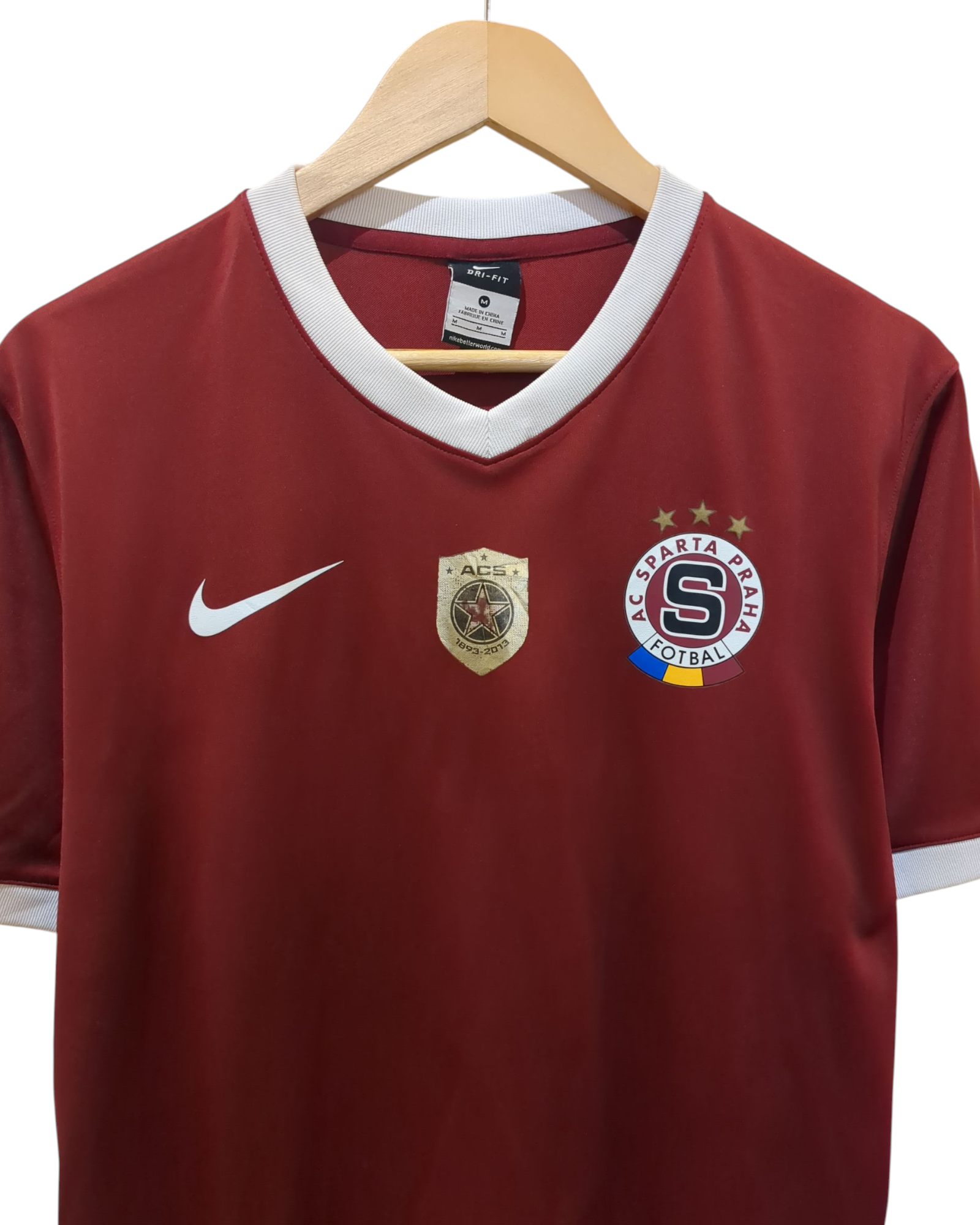 2013-14 Sparta Prague Nike Home Shirt #6 Vacha - (M)