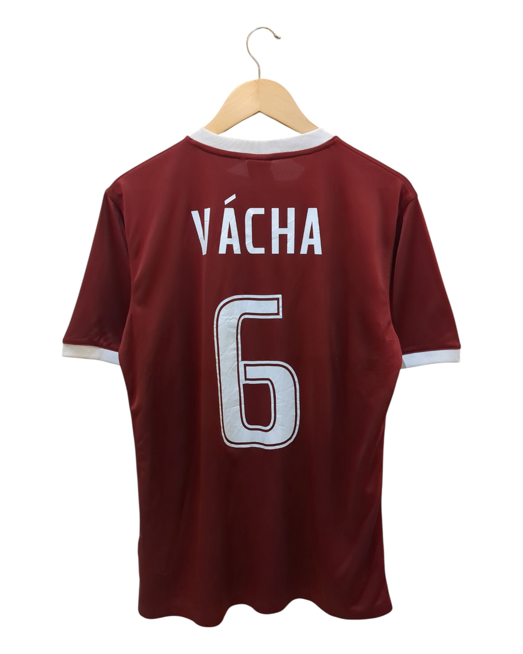 2013-14 Sparta Prague Nike Home Shirt #6 Vacha - (M)