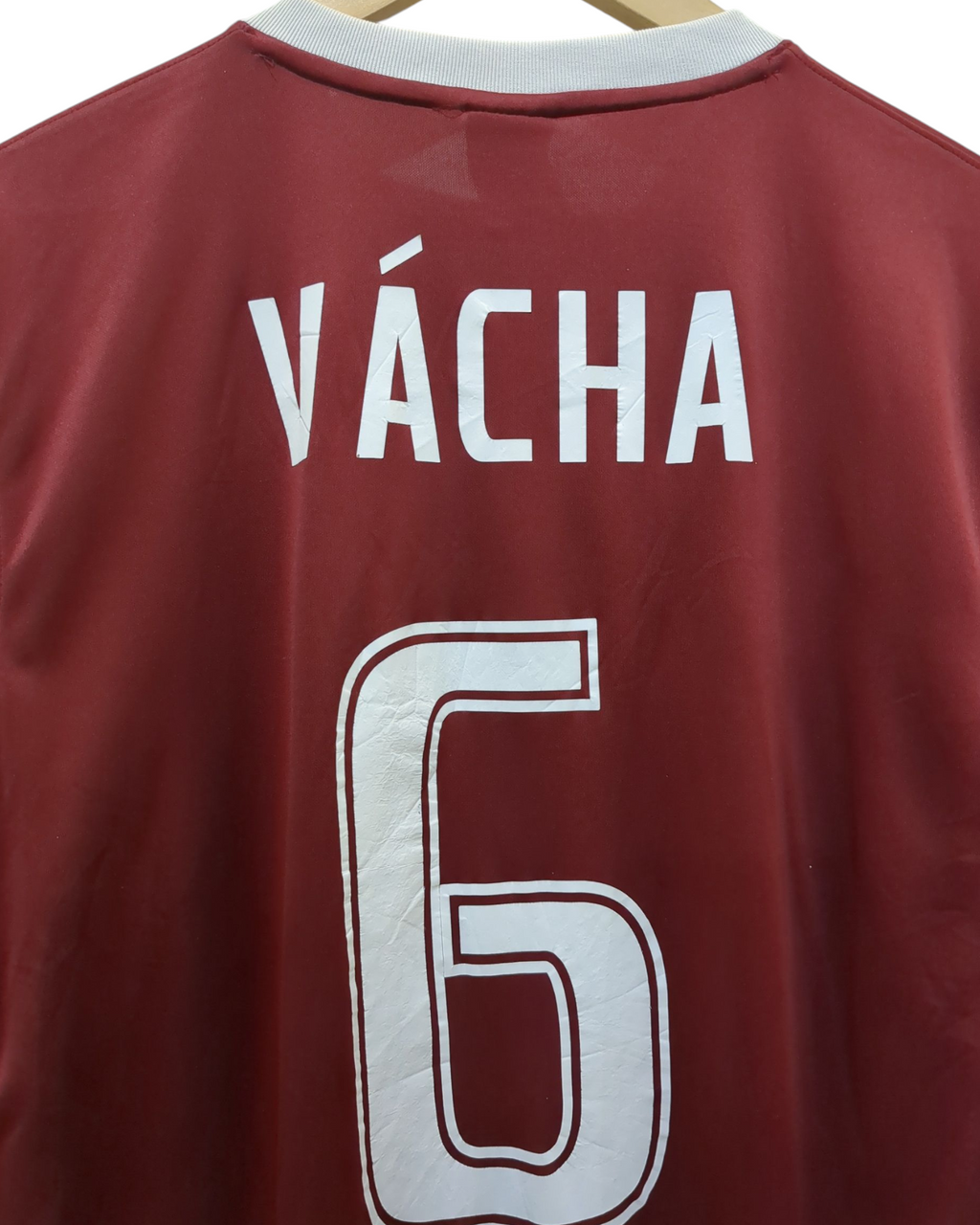 2013-14 Sparta Prague Nike Home Shirt #6 Vacha - (M)
