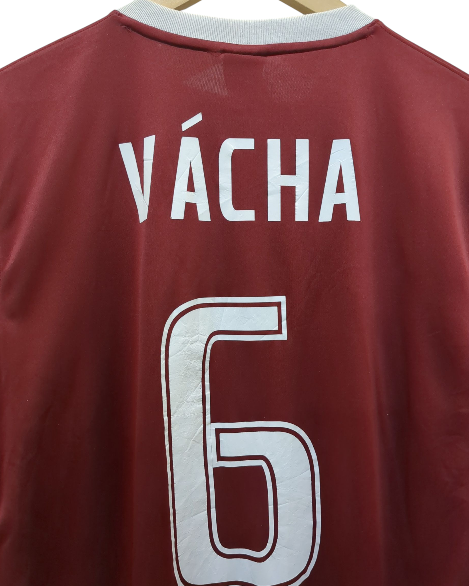 2013-14 Sparta Prague Nike Home Shirt #6 Vacha - (M)