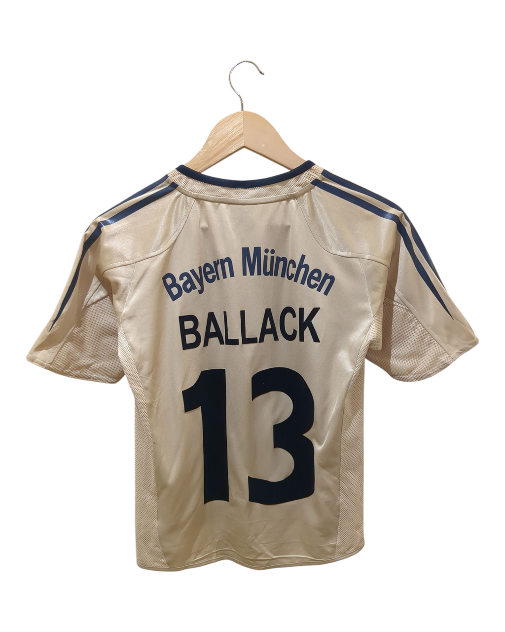 2004-05 Adidas Bayern Munich Away Shirt #13 Ballack - (S)