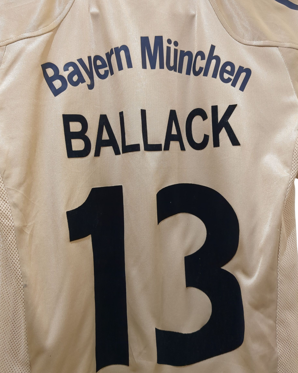 2004-05 Adidas Bayern Munich Away Shirt #13 Ballack - (S)