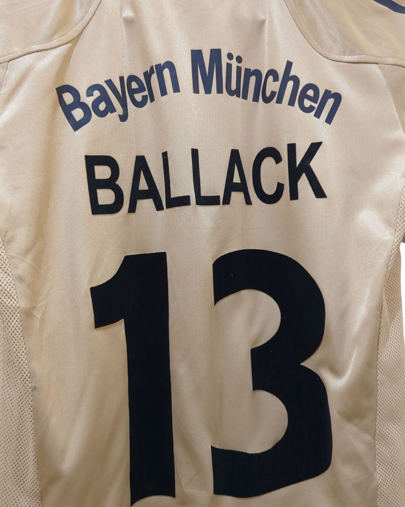 2004-05 Adidas Bayern Munich Away Shirt #13 Ballack - (S)