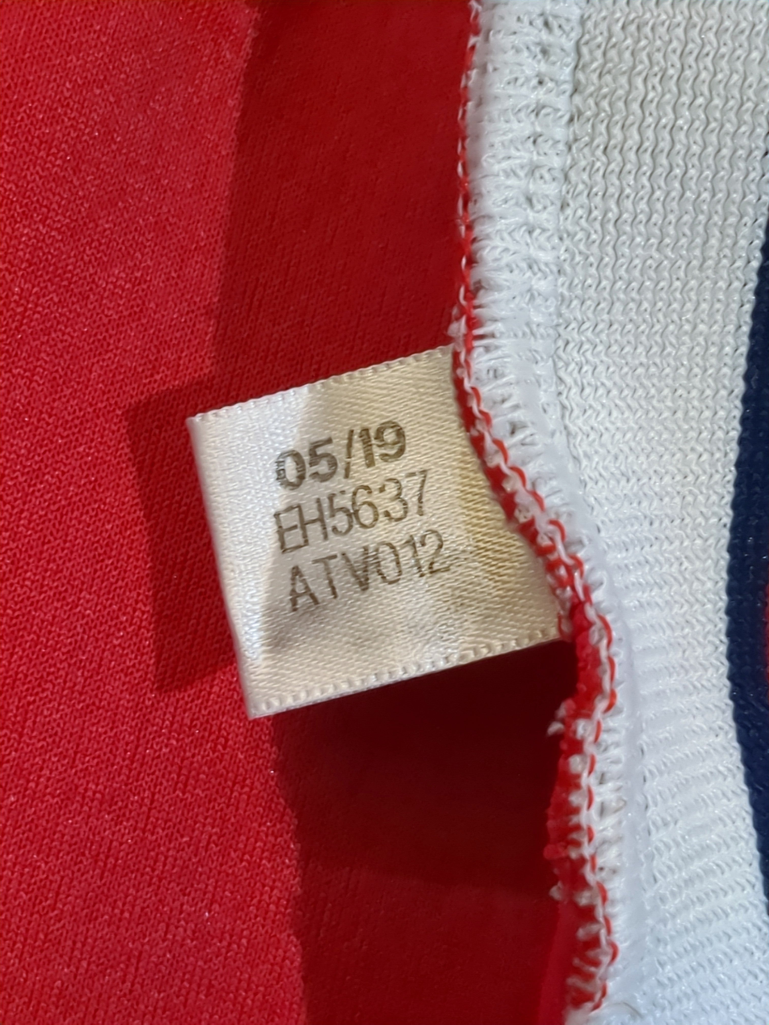 2019-20 Arsenal Adidas Home Shirt - (S)