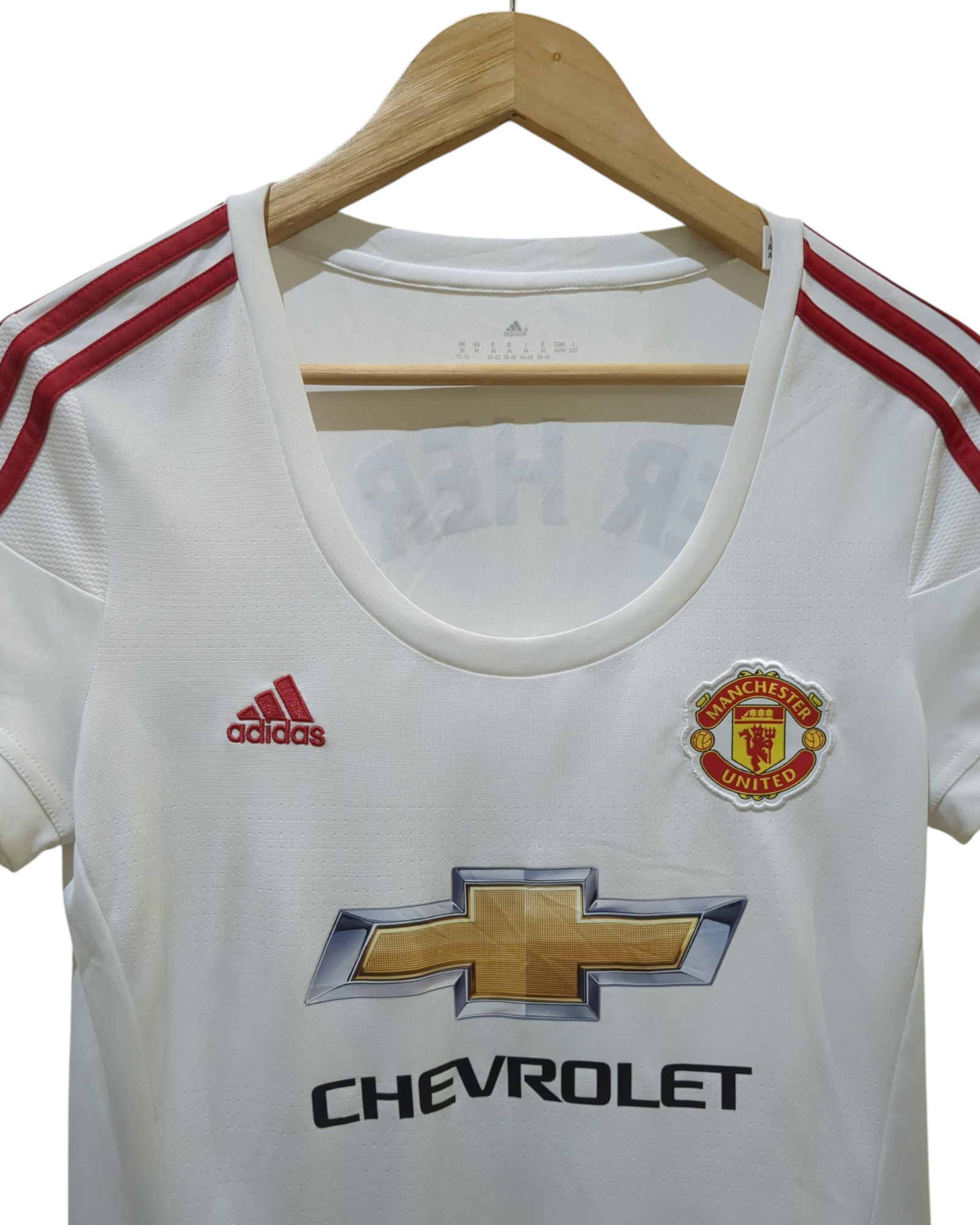 2015-16 Adidas Manchester United Women's Away Shirt #21 Ander Herrera - (S)
