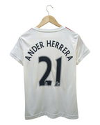 2015-16 Manchester United Adidas Women's Away Shirt #21 Ander Herrera - (S)