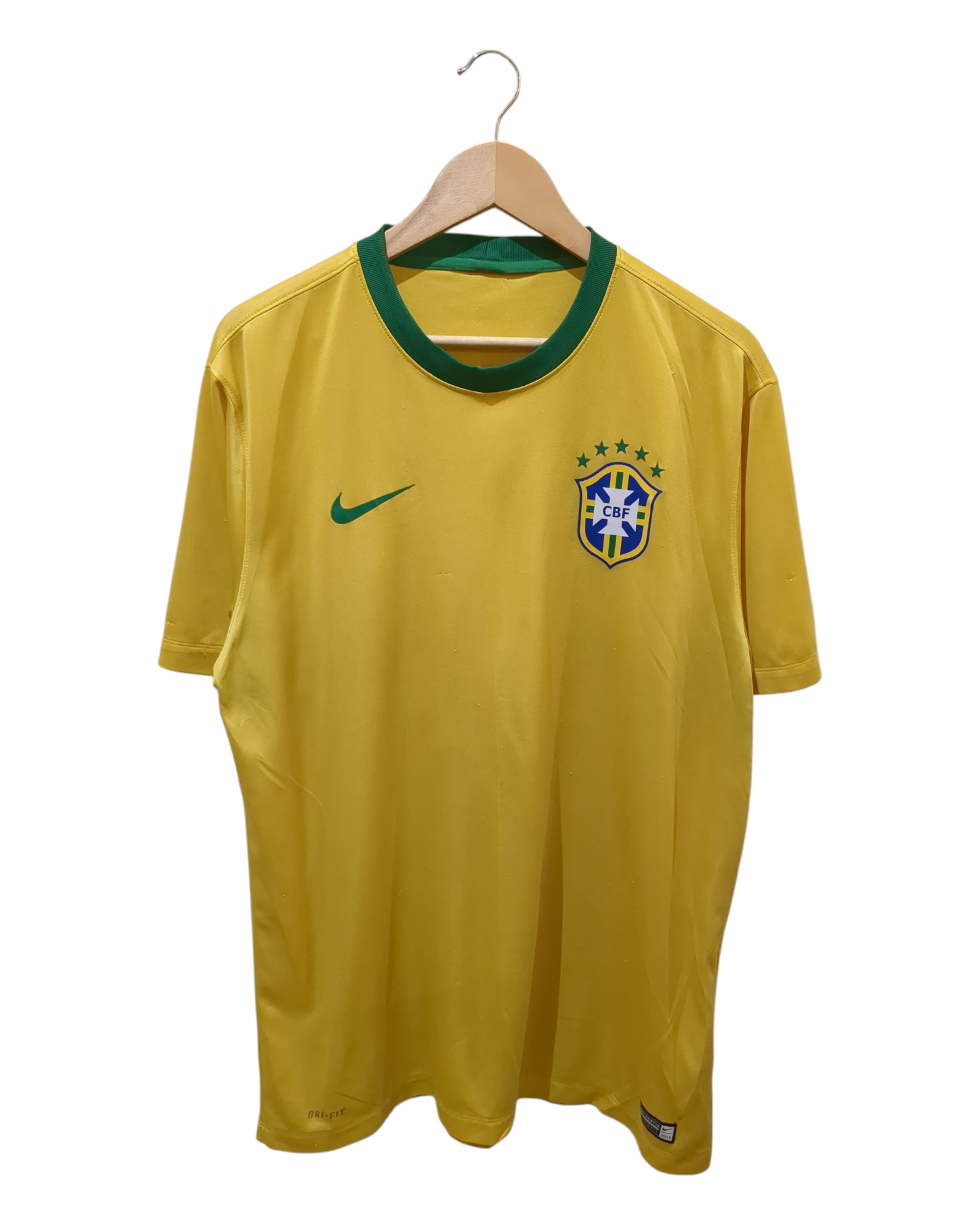 2014-15 Brazil Nike Stadium Shirt - (XL)