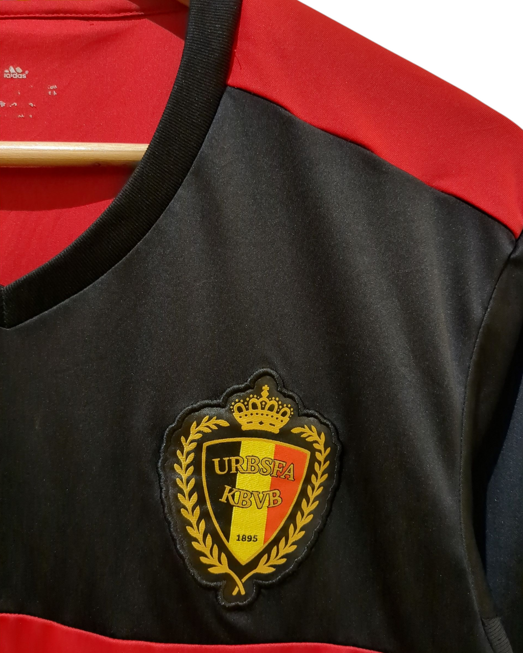 2016-17 Adidas Belgium Home Shirt - (M)