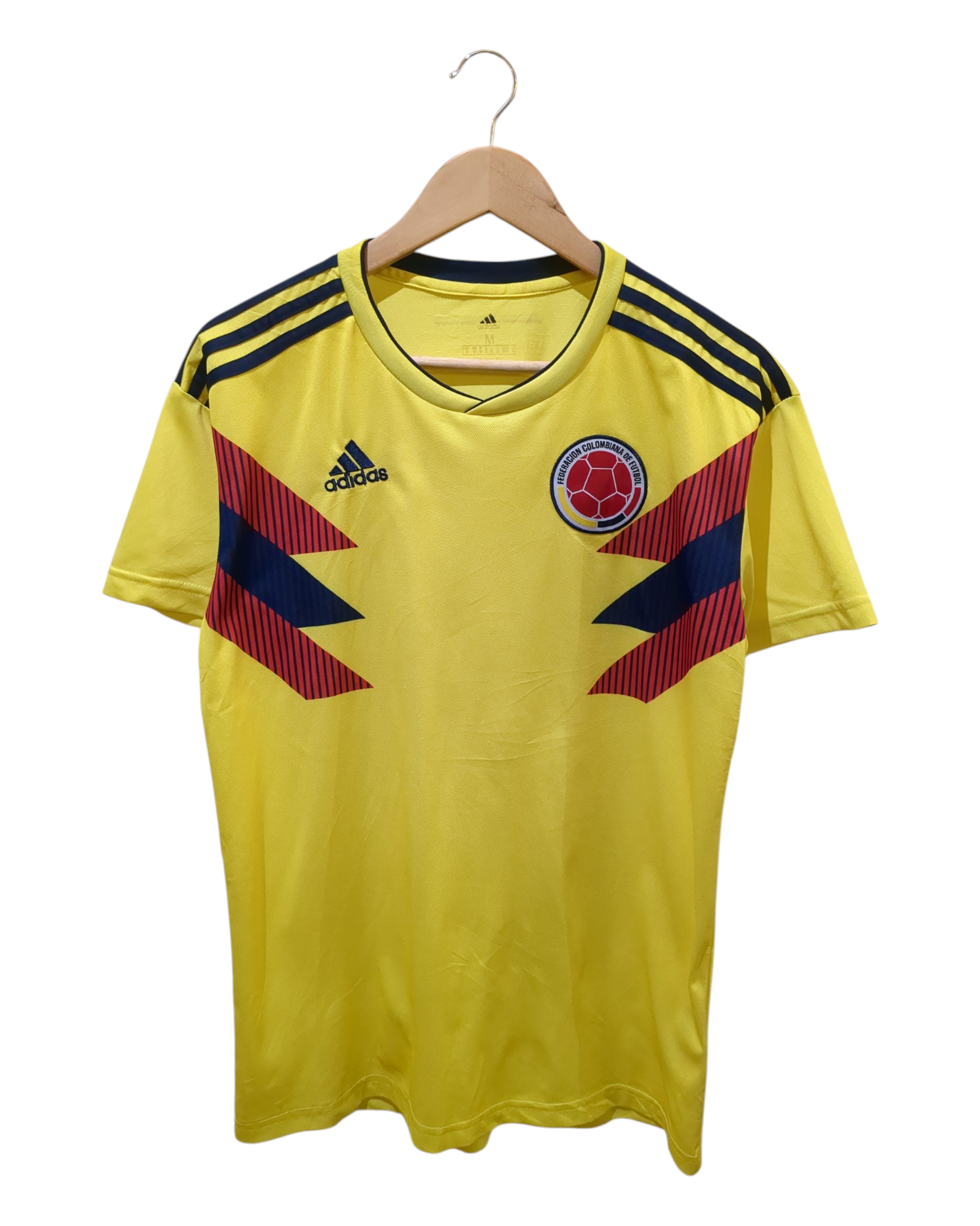2018-19 Colombia Adidas Home Shirt - (M)