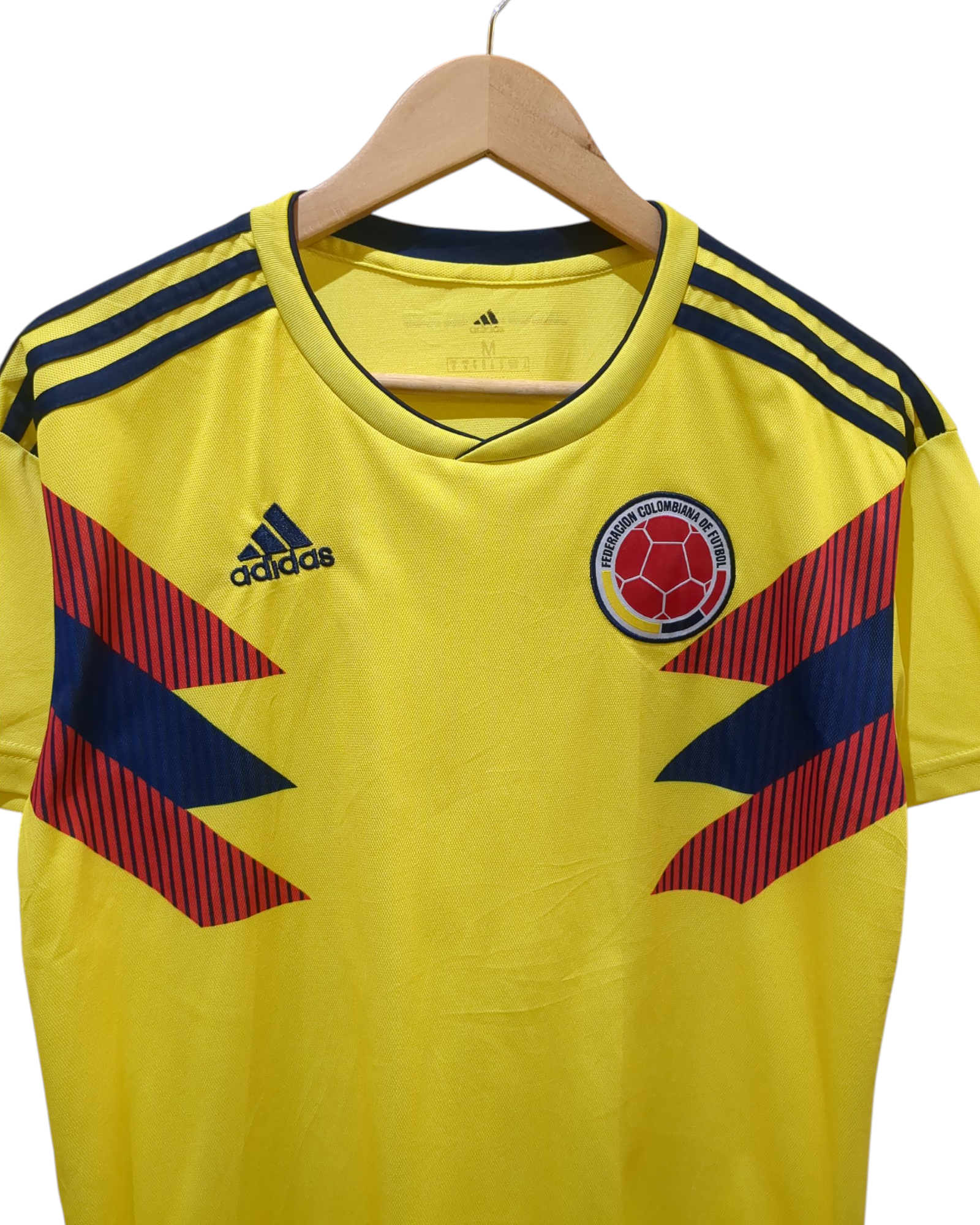 2018-19 Colombia Adidas Home Shirt - (M)