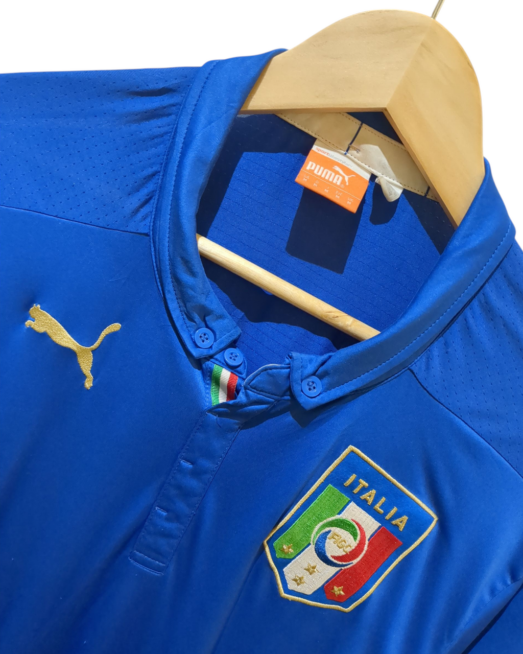 2014-15 Puma Italy Home Shirt - (M)