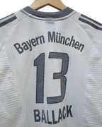 2002-03 Adidas Bayern Munich Away Shirt #13 Ballack - (S)