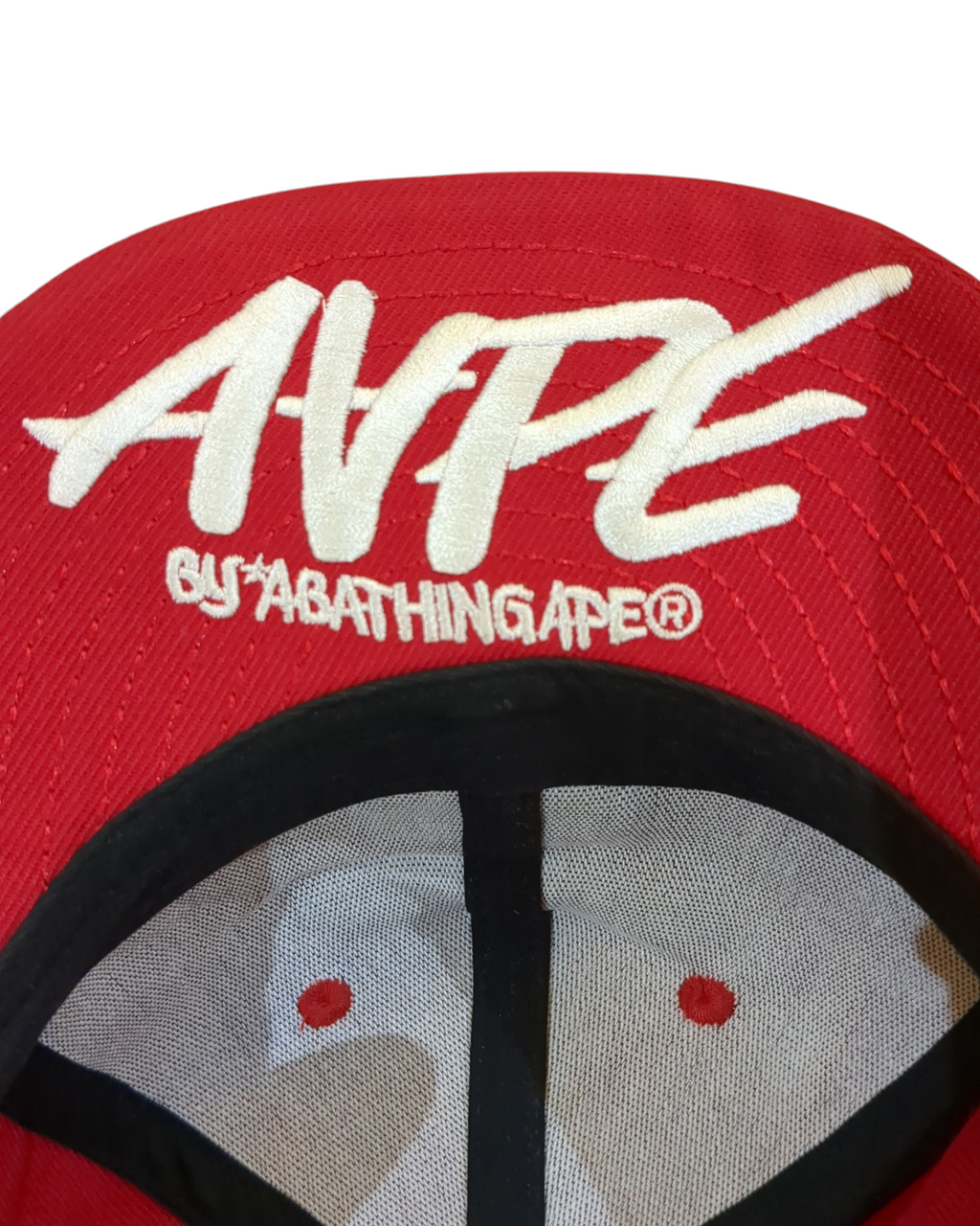 AAPE Basic Logo Snapback Hat