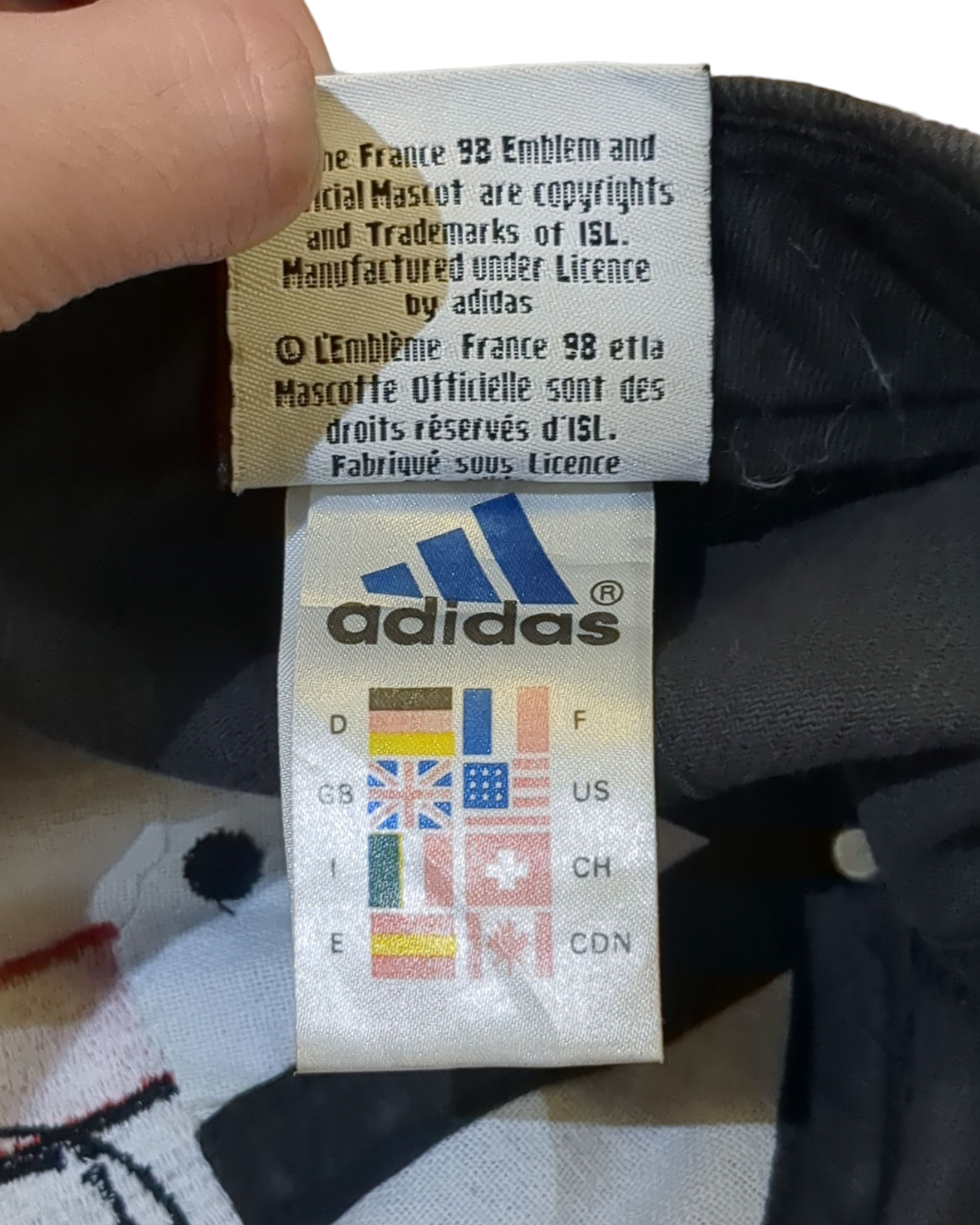 Adidas World Cup 1998 France Cap