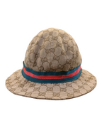 Gucci Monogram Gold Bucket Hat