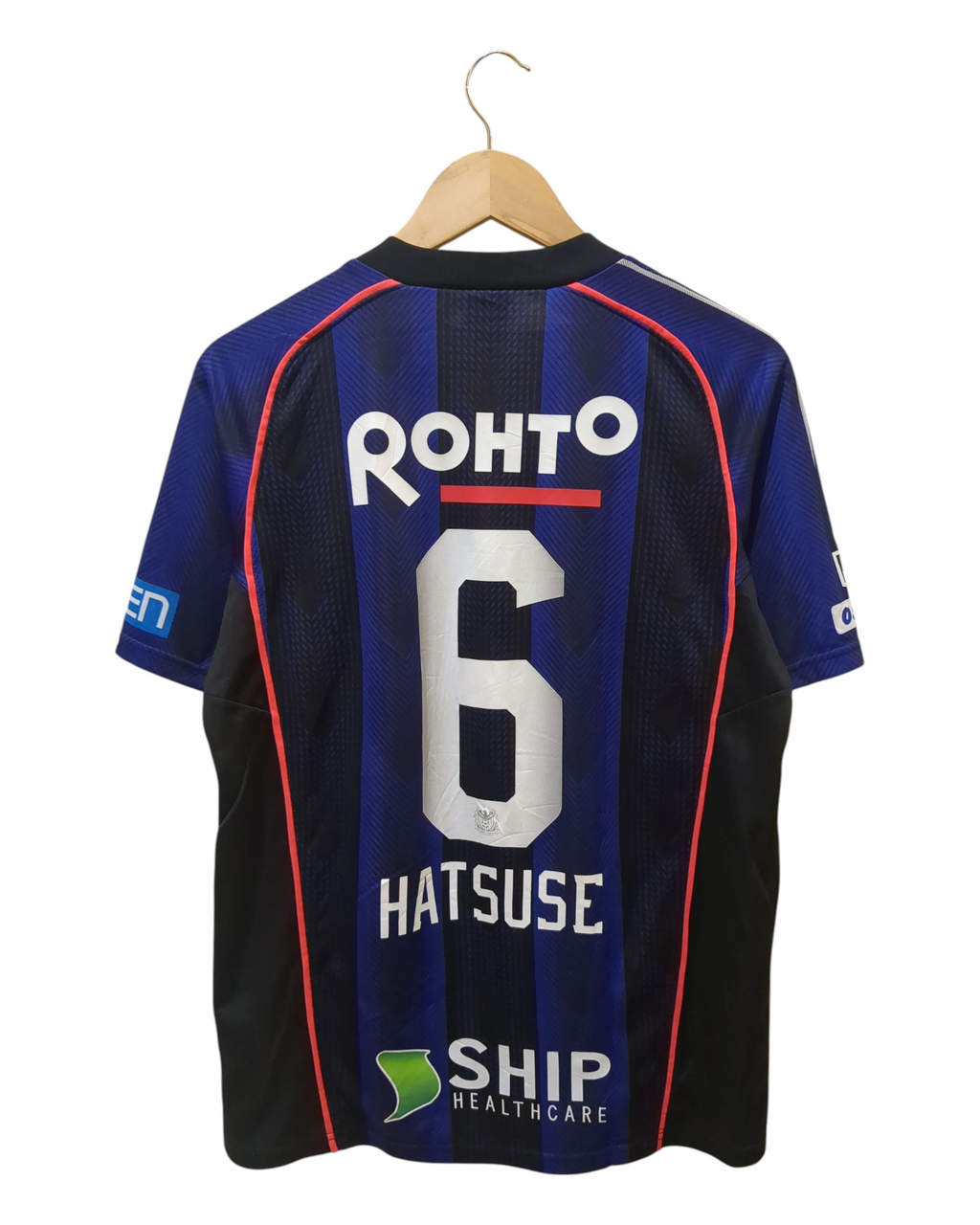 2018-19 Umbro Gamba Osaka Player Issue Home Shirt #6 Hatsuse - (M)