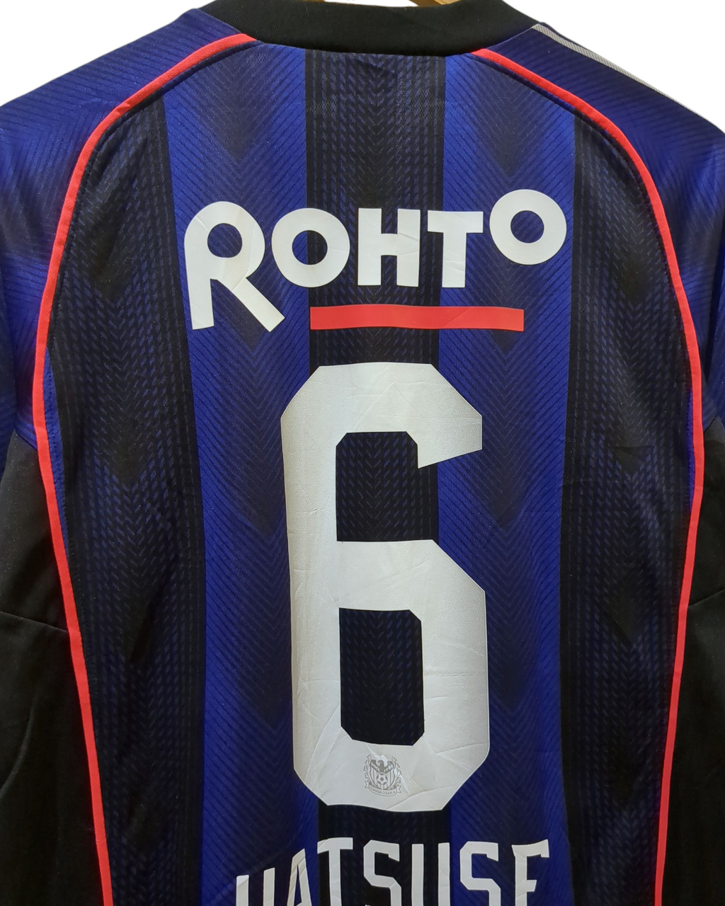 2018-19 Umbro Gamba Osaka Player Issue Home Shirt #6 Hatsuse - (M)