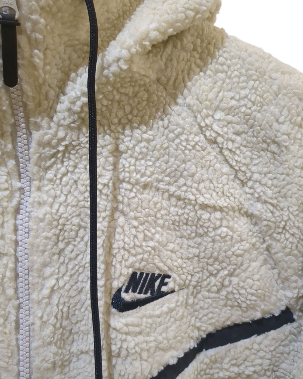 Nike Tech Fleece Sherpa Windrunner Hooded Jacket - (L)