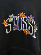 Stussy Collegiate Floral Hooded Sweatshirt - (L)
