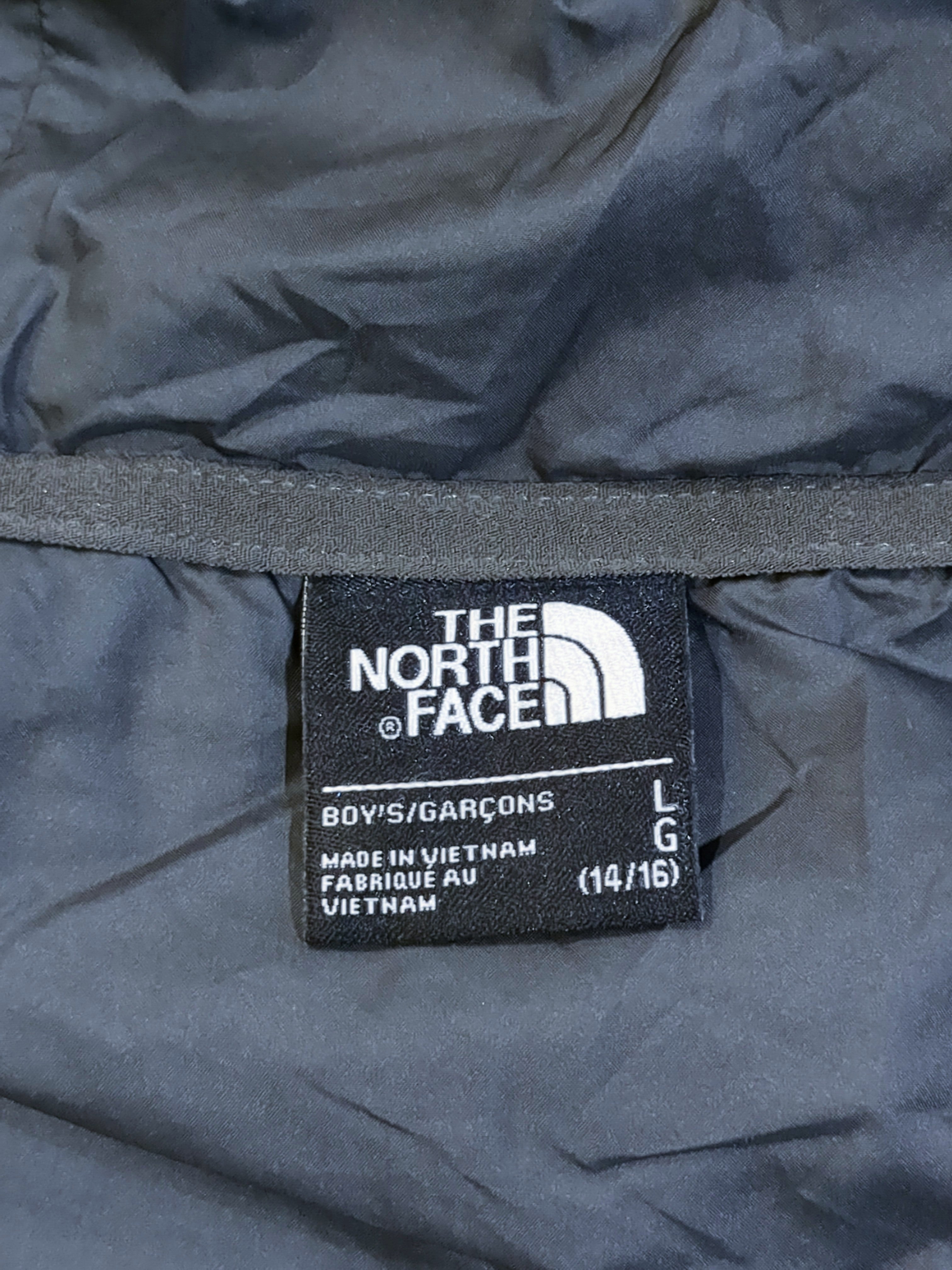 The North Face Quilted Sweater Fleece Hoodie - (S)