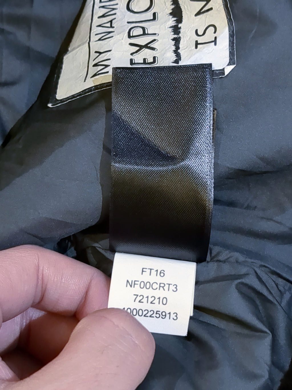 The North Face Quilted Sweater Fleece Hoodie - (S)